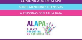 ALAPA denuncia discurso discriminatorio hacia las personas de baja talla en el programa “La noche de Mirta” Sobre menciones ofensivas a personas con talla baja en el programa "La noche de Mirtha" que se emite por Canal 13.