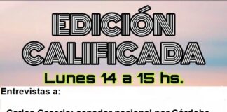 Entrevistas a Caserio, Enriquez, Masin, Diez y González Guerrero en Edición Calificada el 02/11/20 Carlos Caserio: senador nacional por Córdoba (Bloque Frente de Todos y Presidente de la Comisión de Presupuesto y Hacienda) - Jorge Enriquez: diputado nacional por CABA (PRO). - María Lucila Masin, diputada nacional por Chaco (Frente de Todos). - Eduardo Diez, quien es Hoy de 14 a 15 en Edición Calificada entrevistas Caserio, Enriquez, Masin, Diez y González Guerrero