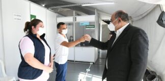 El hospital modular de Lomas se suma para recibir pacientes leves