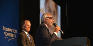Julio Zamora acompañó la Noche Solidaria de la Fundación Nordelta