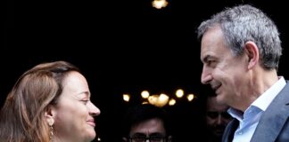 Cecilia Moreau recibió al ex Presidente español Rodríguez Zapatero y coincidieron en un compromiso amplio con la democracia y los derechos humanos