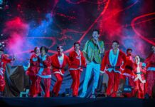 Navidad en Malvinas: un show espectacular que reunió a miles de familias