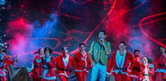 Navidad en Malvinas: un show espectacular que reunió a miles de familias