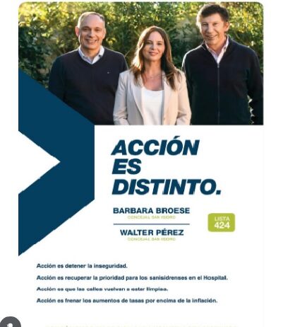 Acción Vecinal San Isidro lanza campaña de corte de boleta para recuperar el municipio