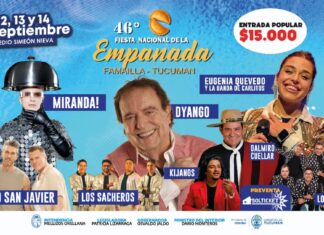 La Fiesta Nacional de la Empanada llega a Buenos Aires