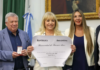 La intendente Rossana Chahla fue distinguida con el título de Profesora Honoraria de la UBA