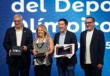 Se realizó la entrega de la gran Gala del Deporte Olímpico Argentino en Malvinas Argentinas