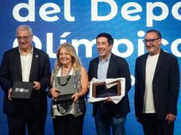 Se realizó la entrega de la gran Gala del Deporte Olímpico Argentino en Malvinas Argentinas