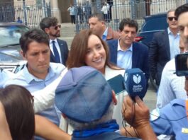 Victoria Villarruel llegó a La Rioja y visitó La Chaya
