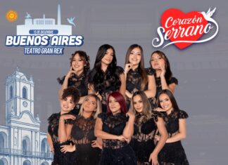 Corazón Serrano llega al Gran Rex para una noche inolvidable