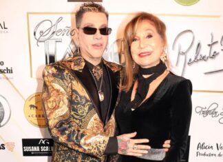 Los looks de los famosos brillaron en el desfle de Roberto Piazza