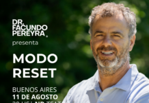 Dr. FACUNDO PEREYRA PRESENTA “MODO RESET”: Una experiencia en vivo sobre energía, salud y transformación personal