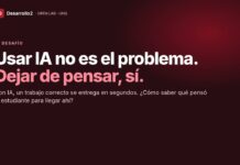 Desarrollo2: una herramienta de inteligencia artificial para mirar el proceso de aprendizaje, no solo la entrega