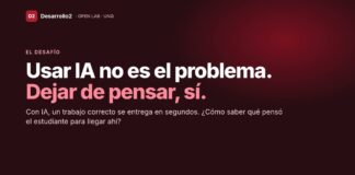 Desarrollo2: una herramienta de inteligencia artificial para mirar el proceso de aprendizaje, no solo la entrega