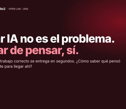 Desarrollo2: una herramienta de inteligencia artificial para mirar el proceso de aprendizaje, no solo la entrega